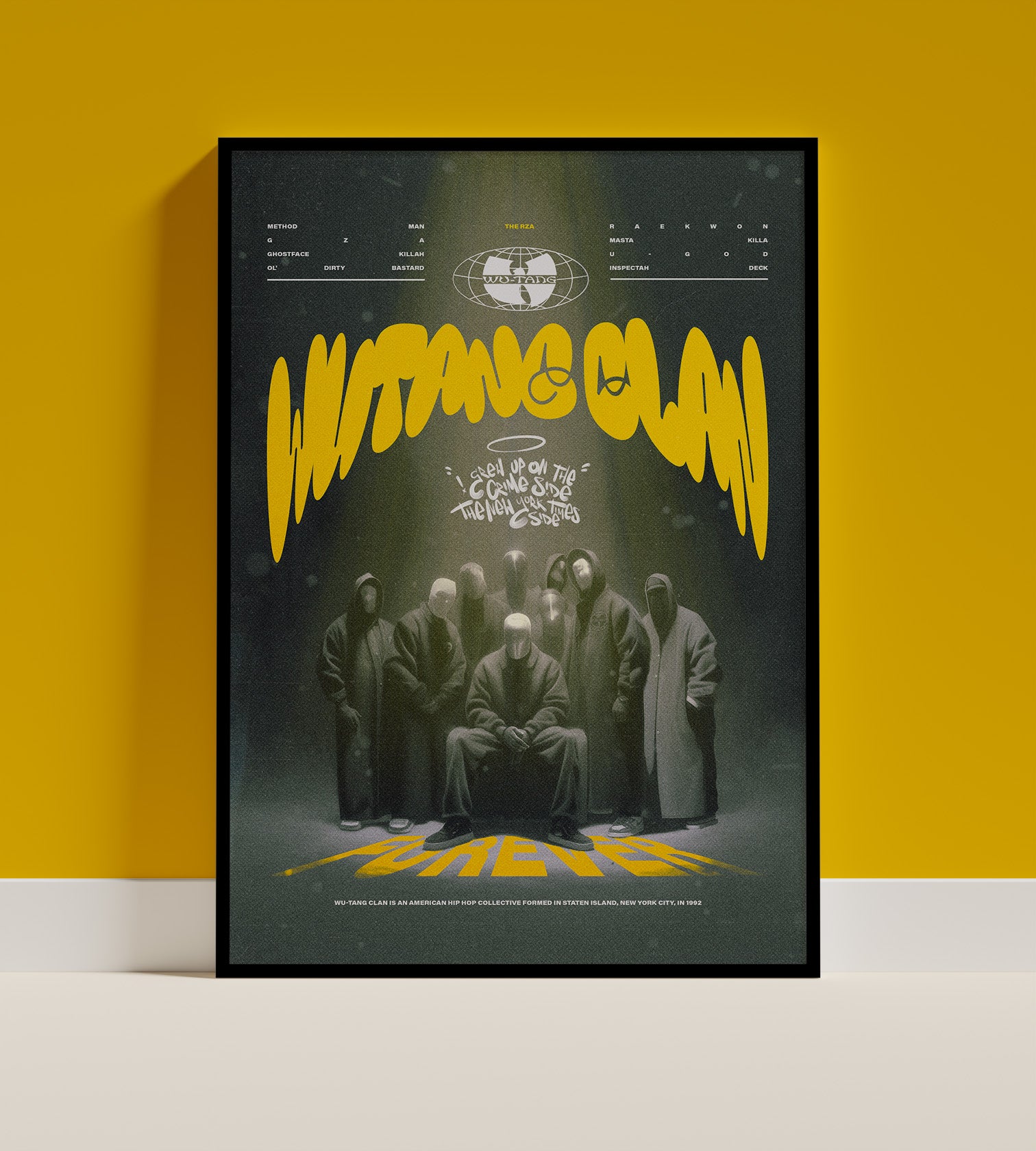 Wu-Tang Clan Classic Matte Paper Poster