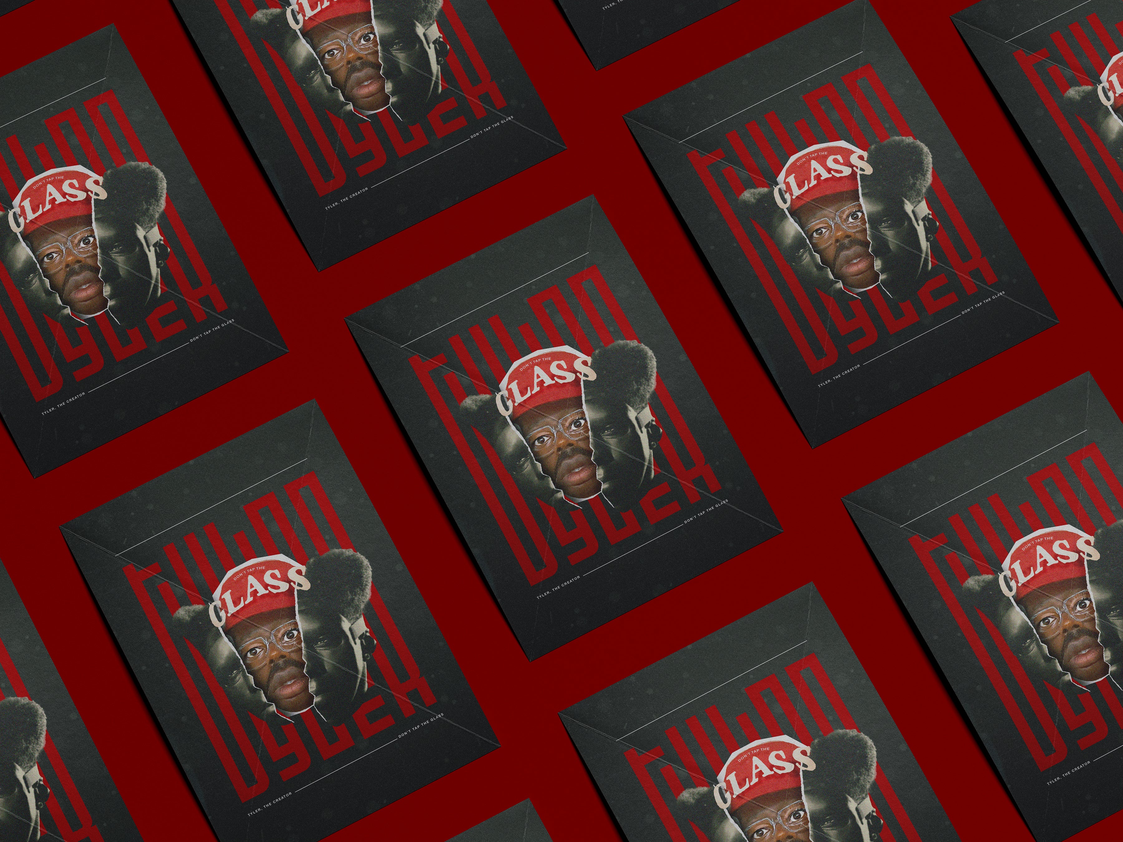 Tyler The Creator Poster | Hip Hop Wall Art | Rap Music Poster | Surreal Collage Artwork | Aesthetic Home Decor